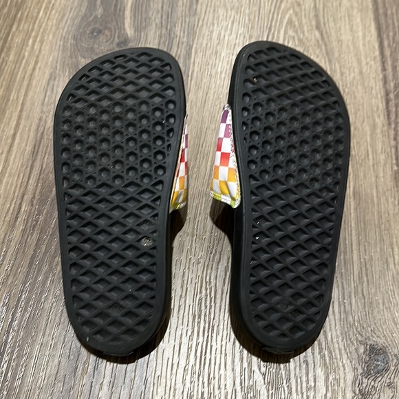 Vans Kids Checkerboard Slides Slippers - Picture 4 of 7
